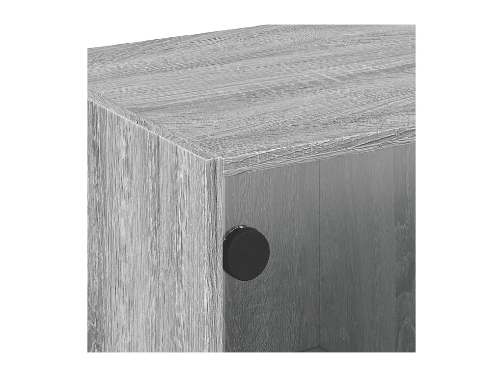 Mesa de centro-Mesa auxiliar de acero inoxidable plateado y madera maciza SHL4474