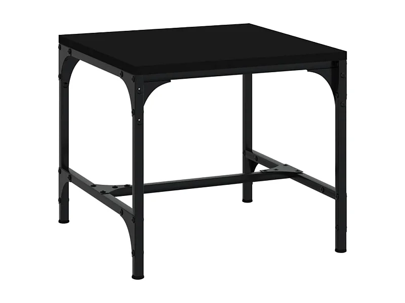 Mesa de centro | Mesa auxiliar madera contrachapada roble ahumado 90x49x45 cm SHL498078