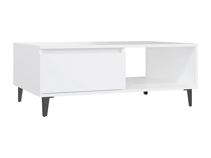 Mesa de centro | Mesa auxiliar con luces LED roble Sonoma 50x50x40 cm SHL4997