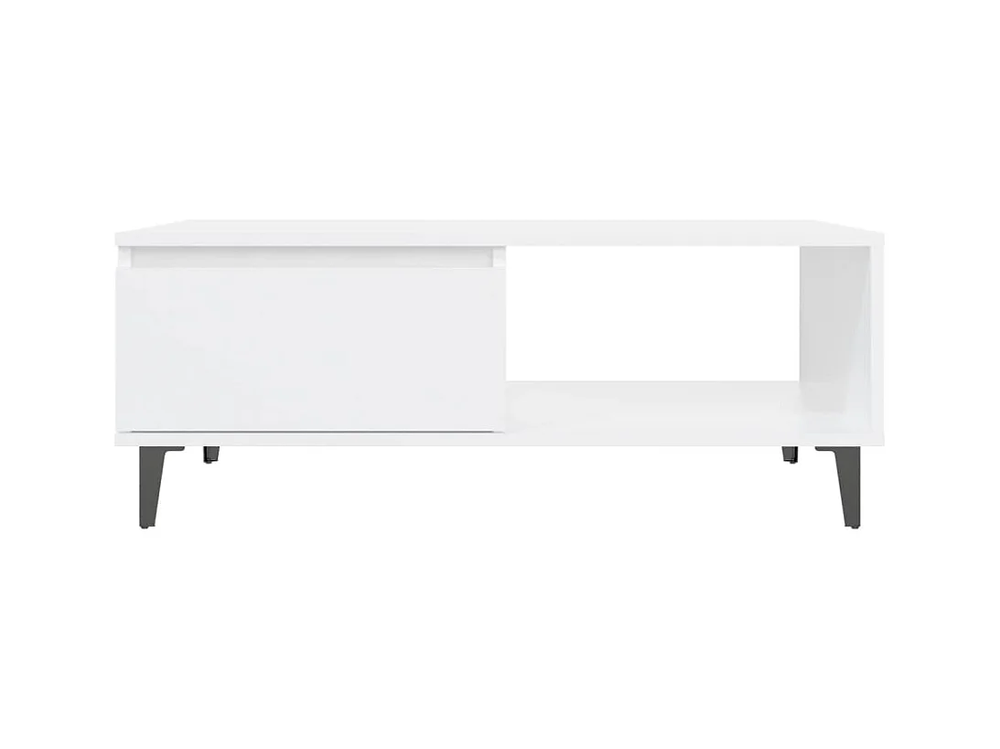 Mesa de centro | Mesa auxiliar con luces LED roble Sonoma 50x50x40 cm SHL4997