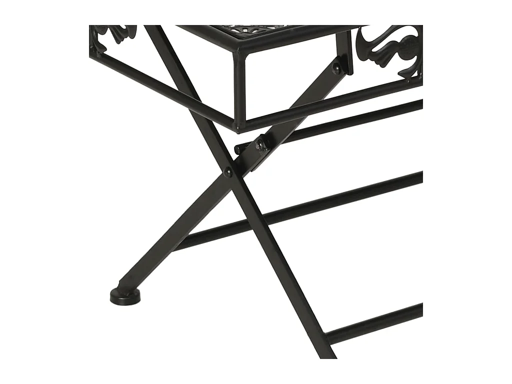 Mesa de centro | Mesa de café | Mesa auxiliar Beige y Negro 80x50x40 cm SHL3204