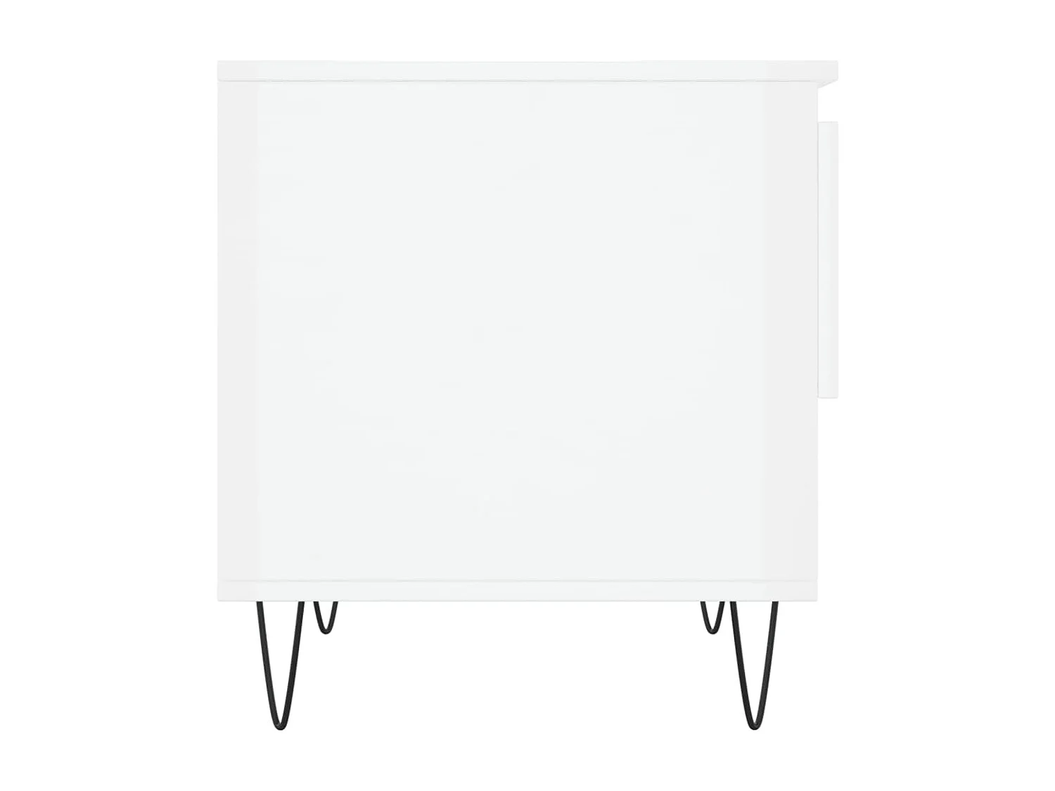 Mesa de centro | Mesa auxiliar madera y hierro roble ahumado 100x50x45 cm SHL775277