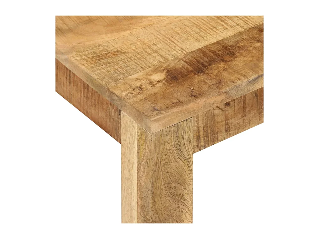 Mesa de centro | Mesa de apoio | Mesa de café 55x55x35 cm madeira de mangueira maciça