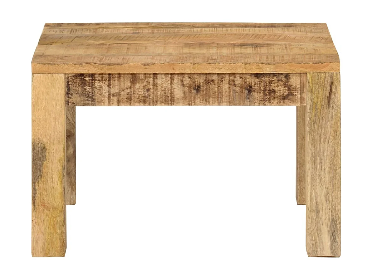 Couchtisch-Sofatisch-Beistelltische 55x55x35 cm Massivholz Mango SHL66715
