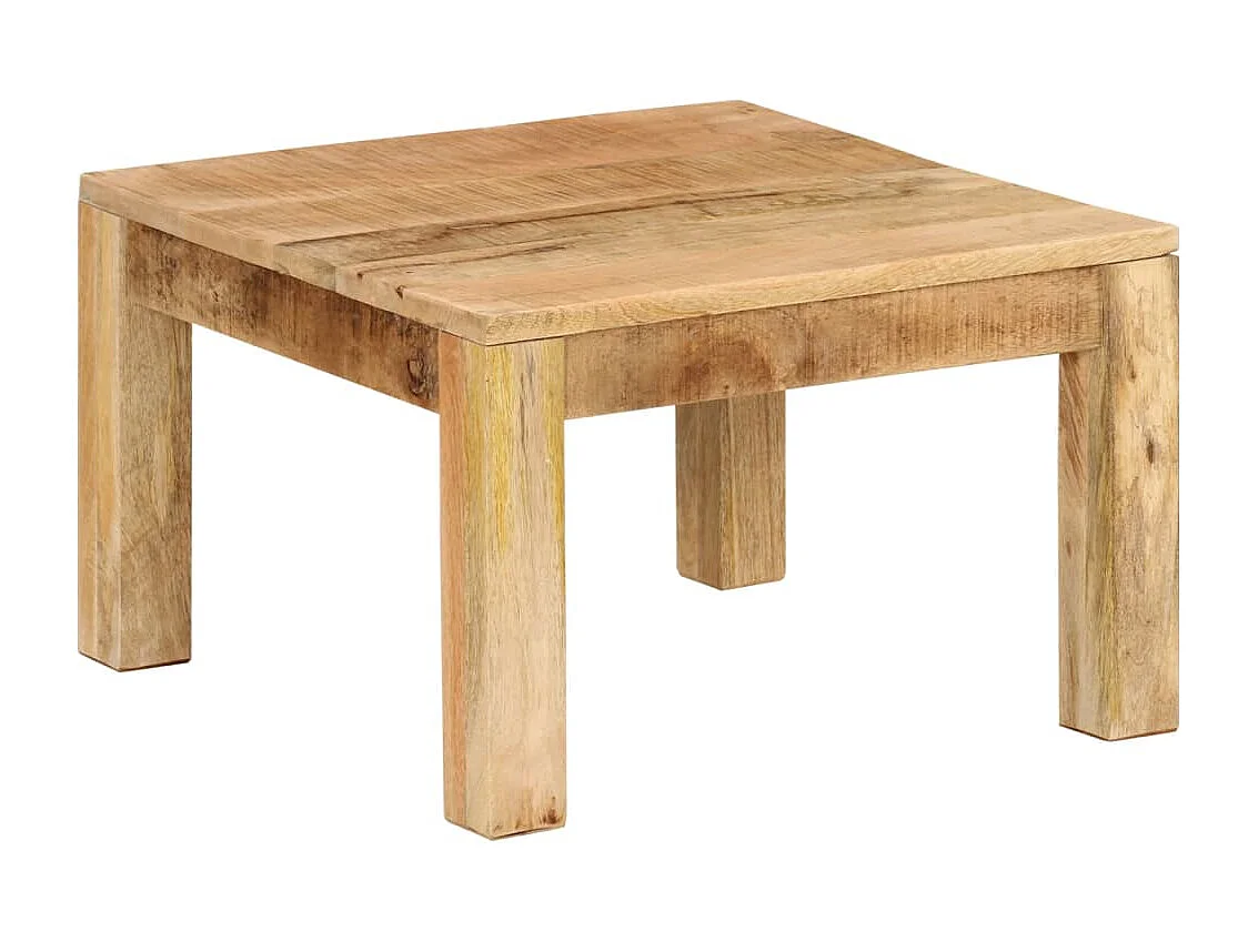 Couchtisch-Sofatisch-Beistelltische 55x55x35 cm Massivholz Mango SHL66715