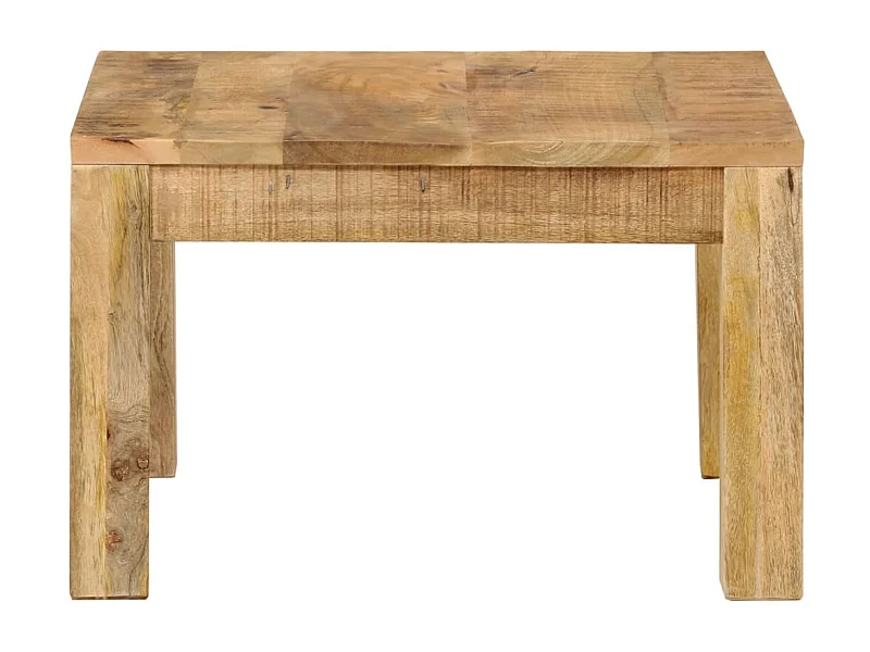 Mesa de centro | Mesa de apoio | Mesa de café 55x55x35 cm madeira de mangueira maciça