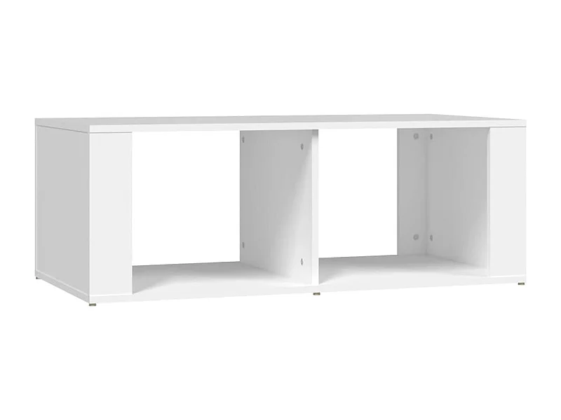 Table basse salon-Table d'appoint Blanc 100x50x36 cm Bois d'ingénierie SHL5437