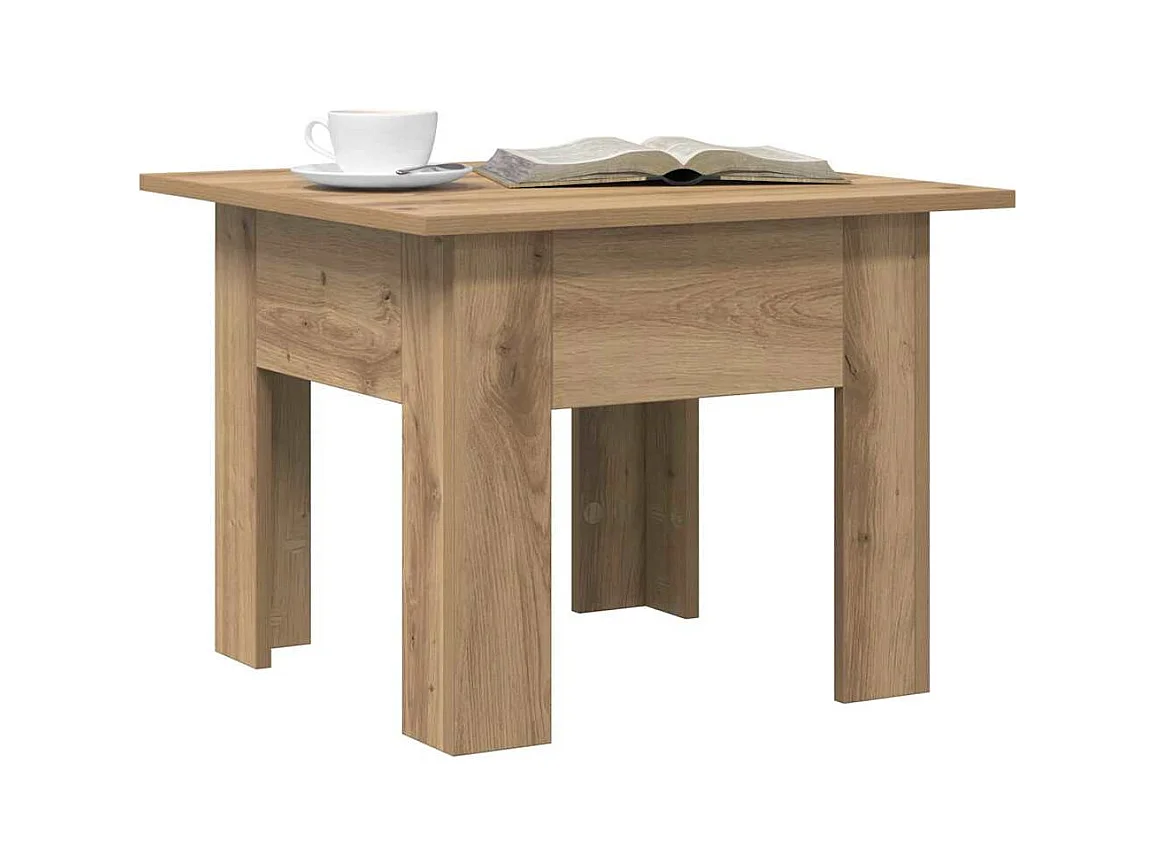 Mesas de centro | Mesas auxiliares 2 uds madera de ingeniería negro 50x50x40 cm SHL4953