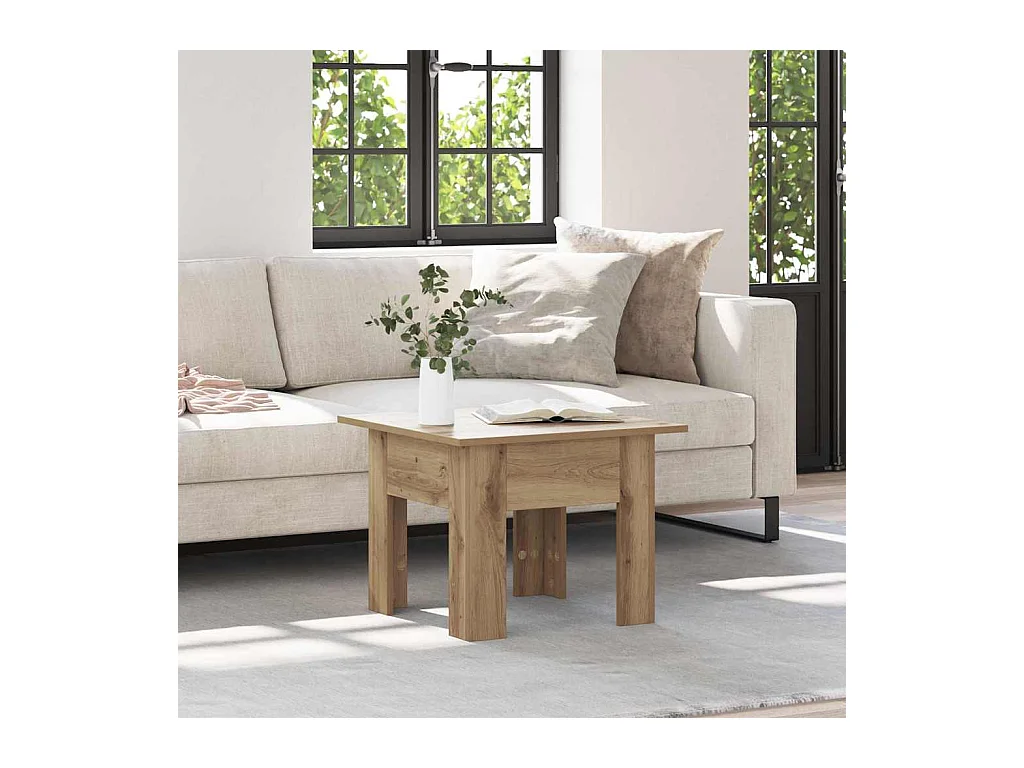 Mesas de centro | Mesas auxiliares 2 uds madera de ingeniería negro 50x50x40 cm SHL4953