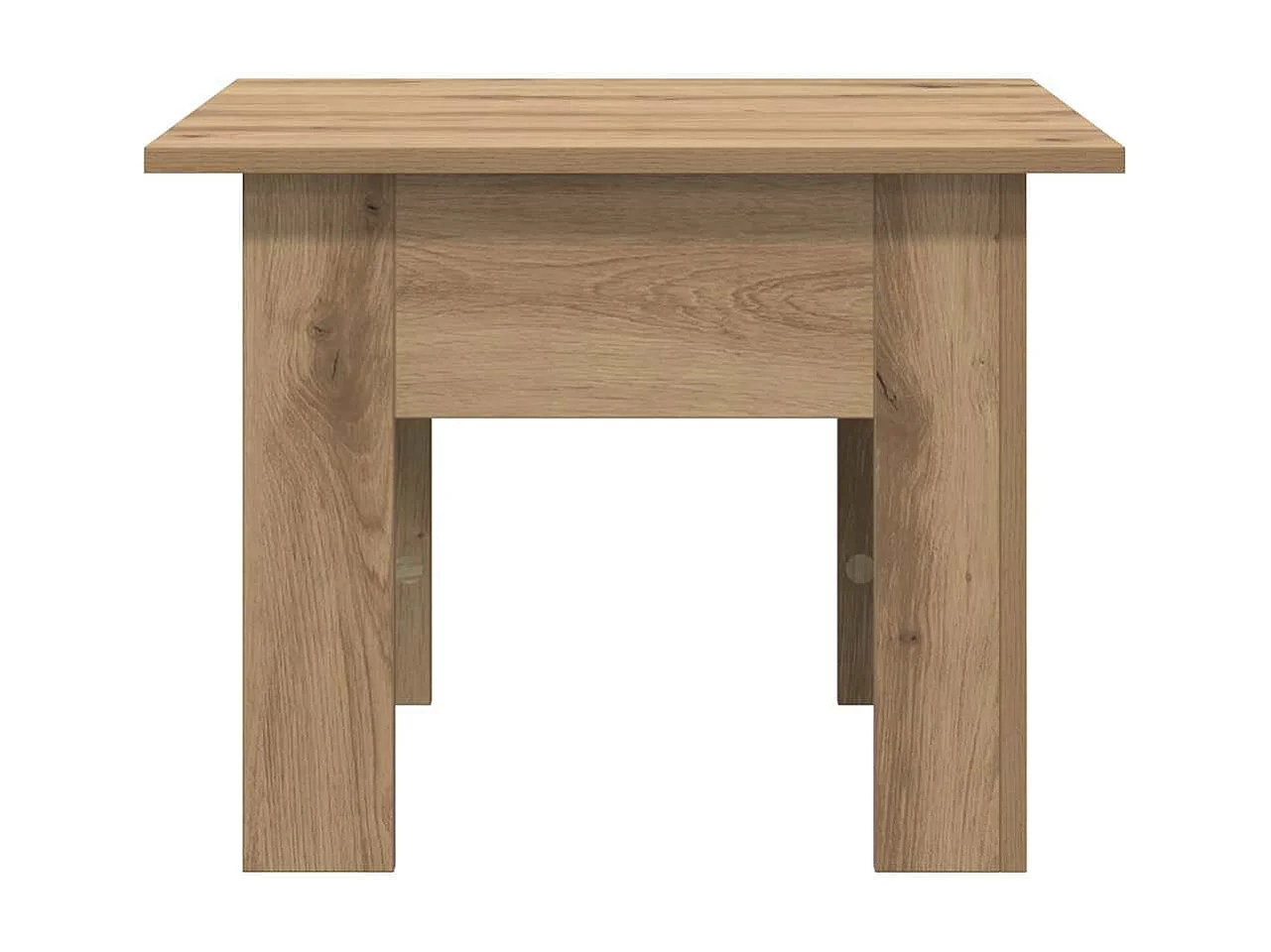 Couchtisch-Wohnzimmertisch-Beistelltische Artisan-Eiche 55x55x42 cm Holzwerkstoff SHL13244