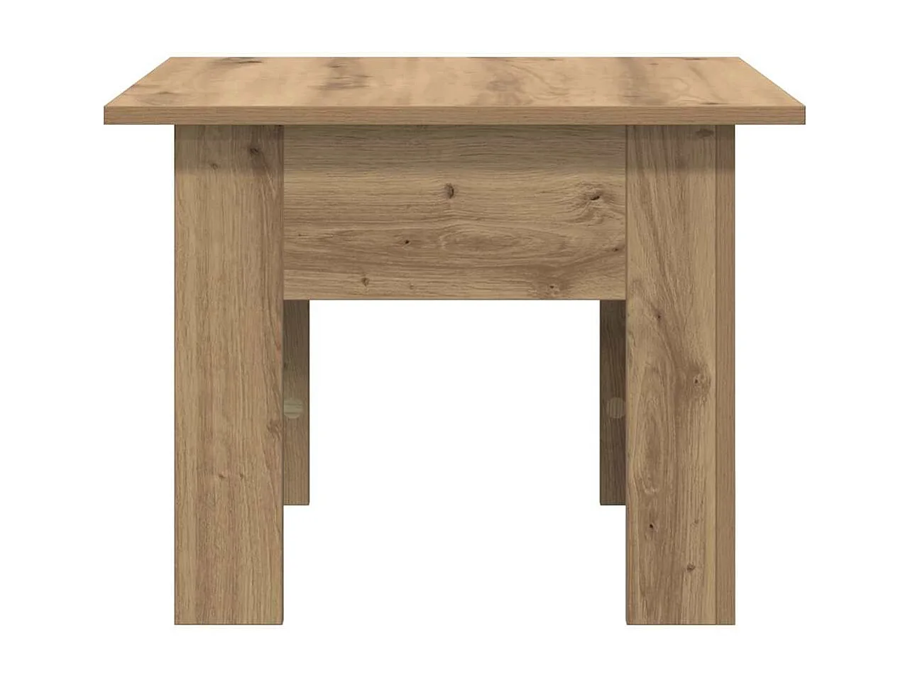 Couchtisch-Wohnzimmertisch-Beistelltische Artisan-Eiche 55x55x42 cm Holzwerkstoff SHL13244
