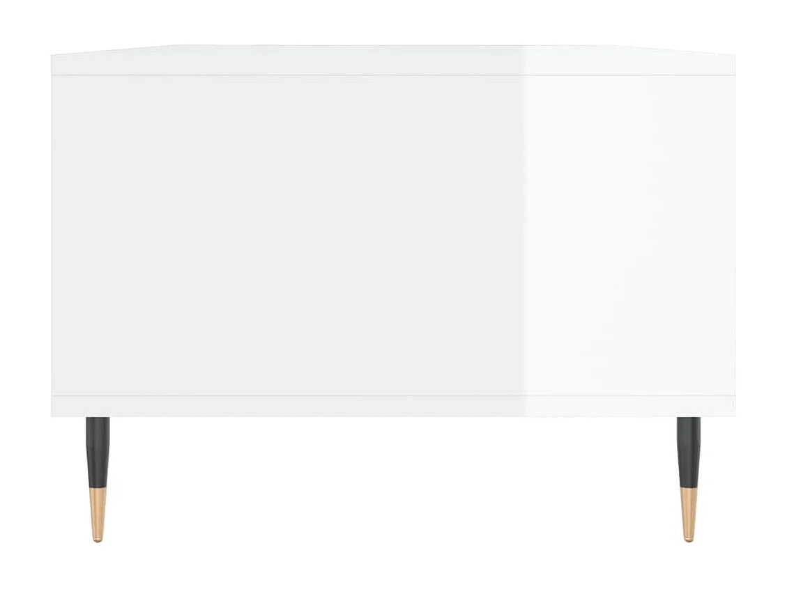 Mesa de centro | Mesa auxiliar madera ingeniería metal gris Sonoma 95x95x45 cm SHL19833