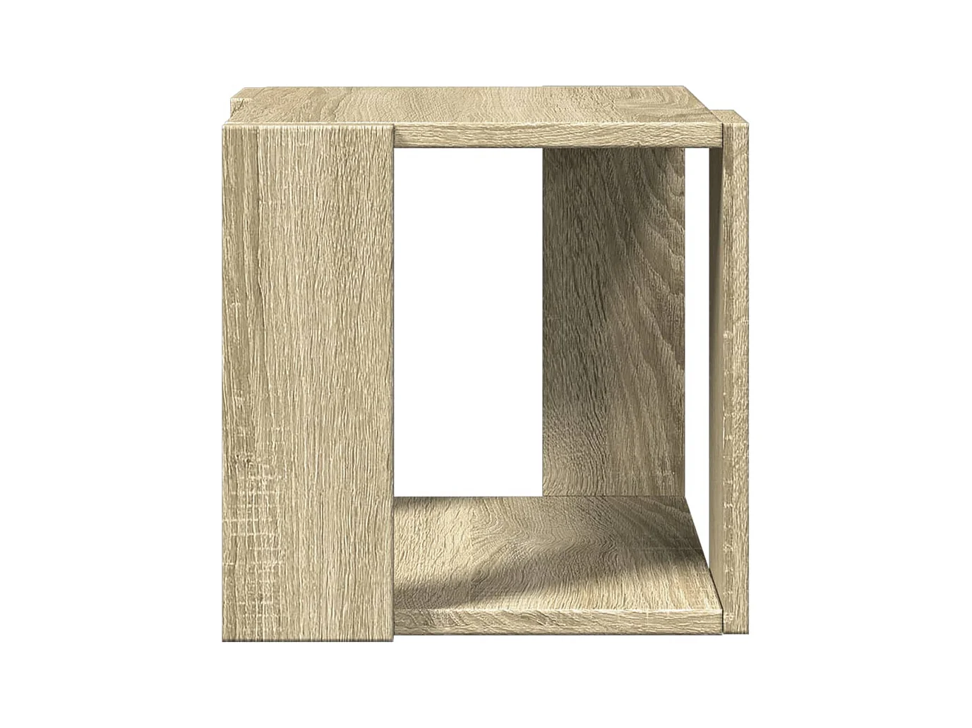Table basse salon-Table d'appoint chêne sonoma 32x32x30 cm bois d'ingénierie SHL56414