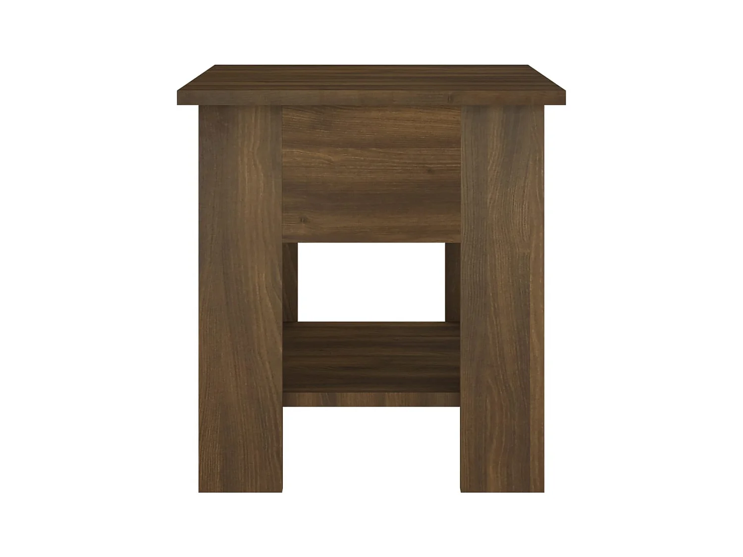 Mesa de centro | Mesa auxiliar madera contrachapada blanco 90x50x40 cm SHL2108