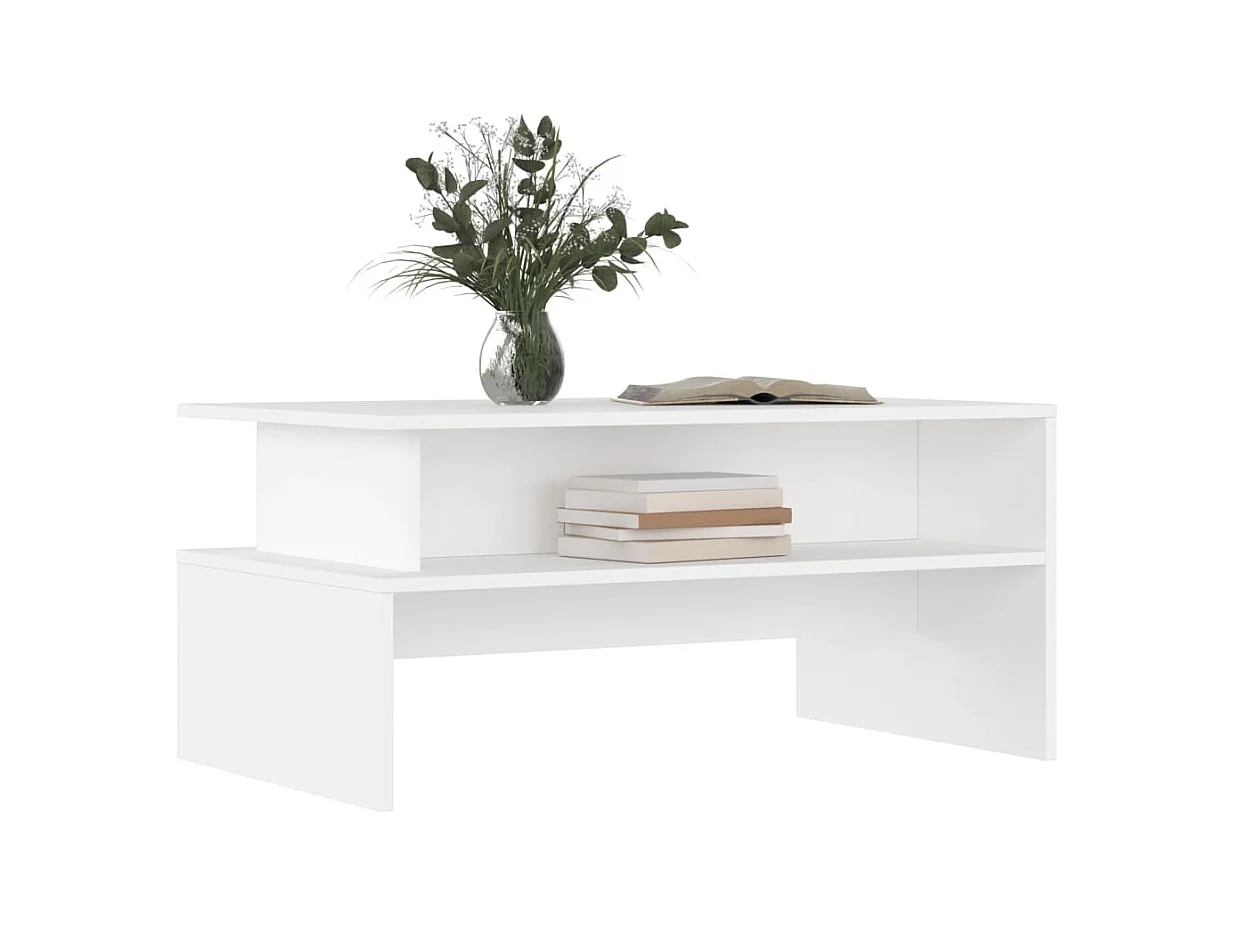 Mesa de centro-Mesa auxiliar acero inoxidable y madera reciclada plateado SHL3197