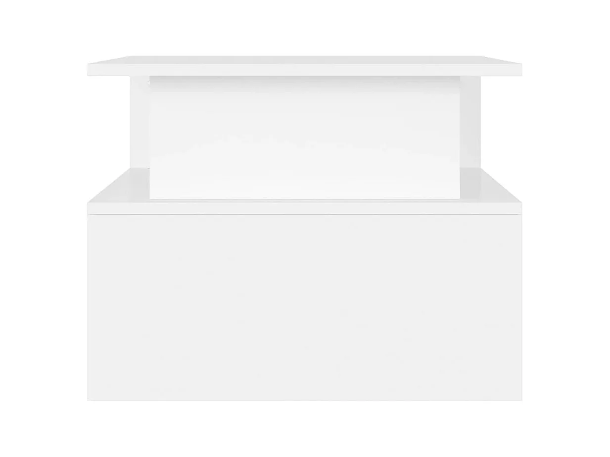 Mesa de centro-Mesa auxiliar acero inoxidable y madera reciclada plateado SHL3197