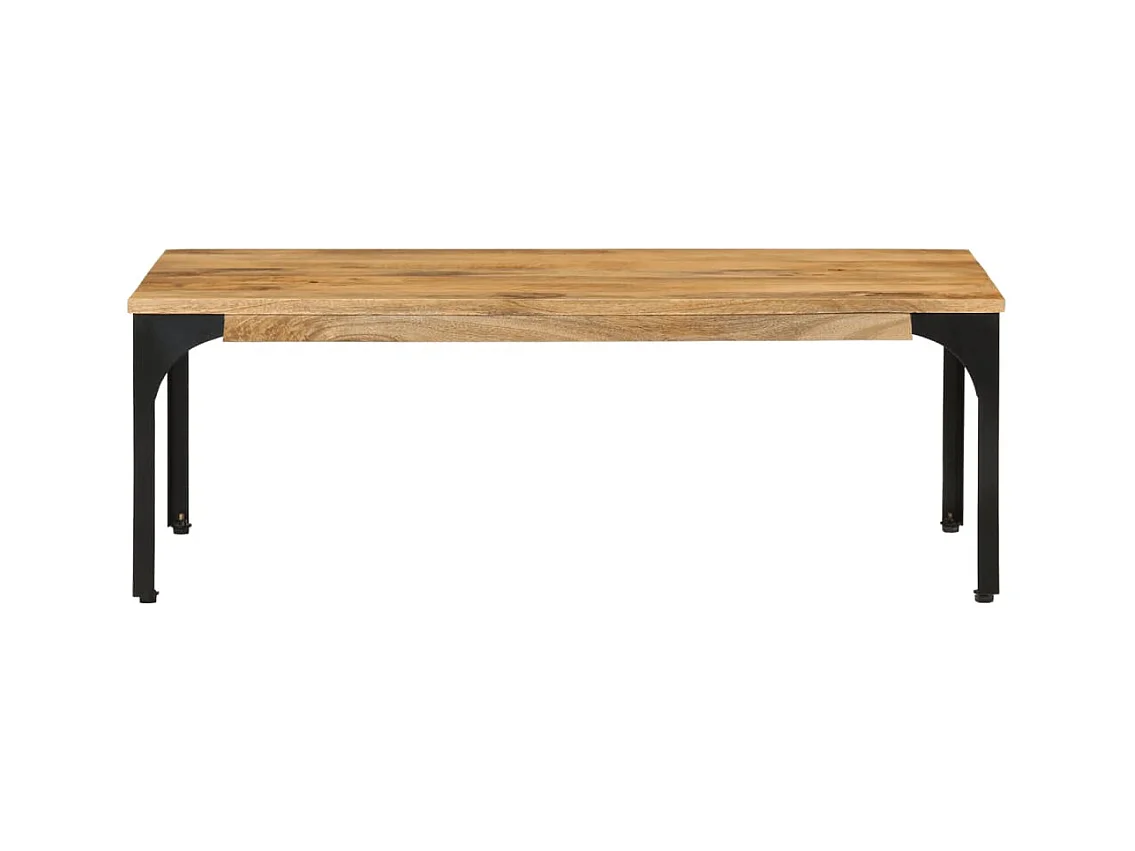 Mesa de centro | Mesa de apoio | Mesa de café 100x55x35 cm madeira de mangueira maciça