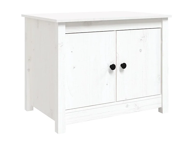 Mesa de centro | Mesa auxiliar madera contrachapada roble marrón 80x80x36,5 cm SHL44308