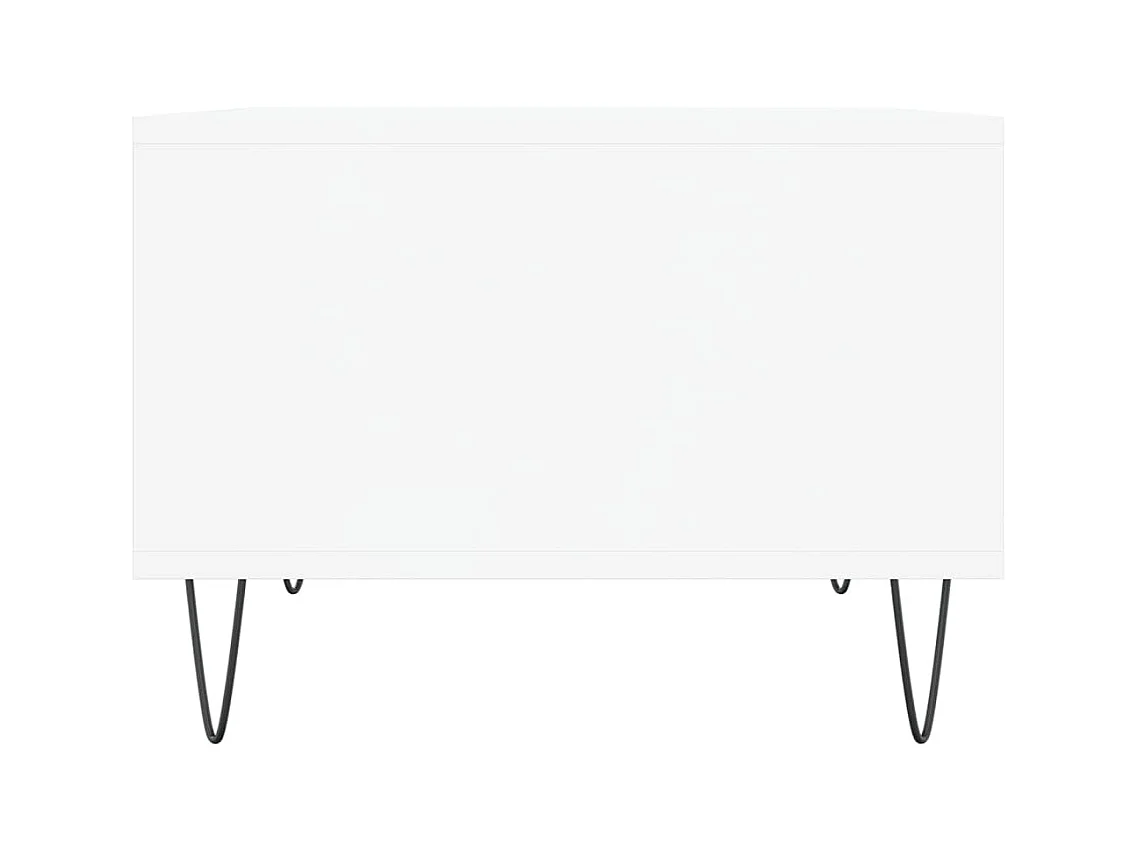 Mesa de centro | Mesa auxiliar madera ingeniería gris hormigón 102x44,5x50 cm SHL4479