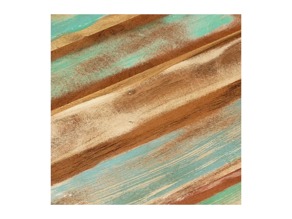 Mesa de centro | Mesa auxiliar con Infinity LED roble ahumado 40x40x30 cm SHL1858