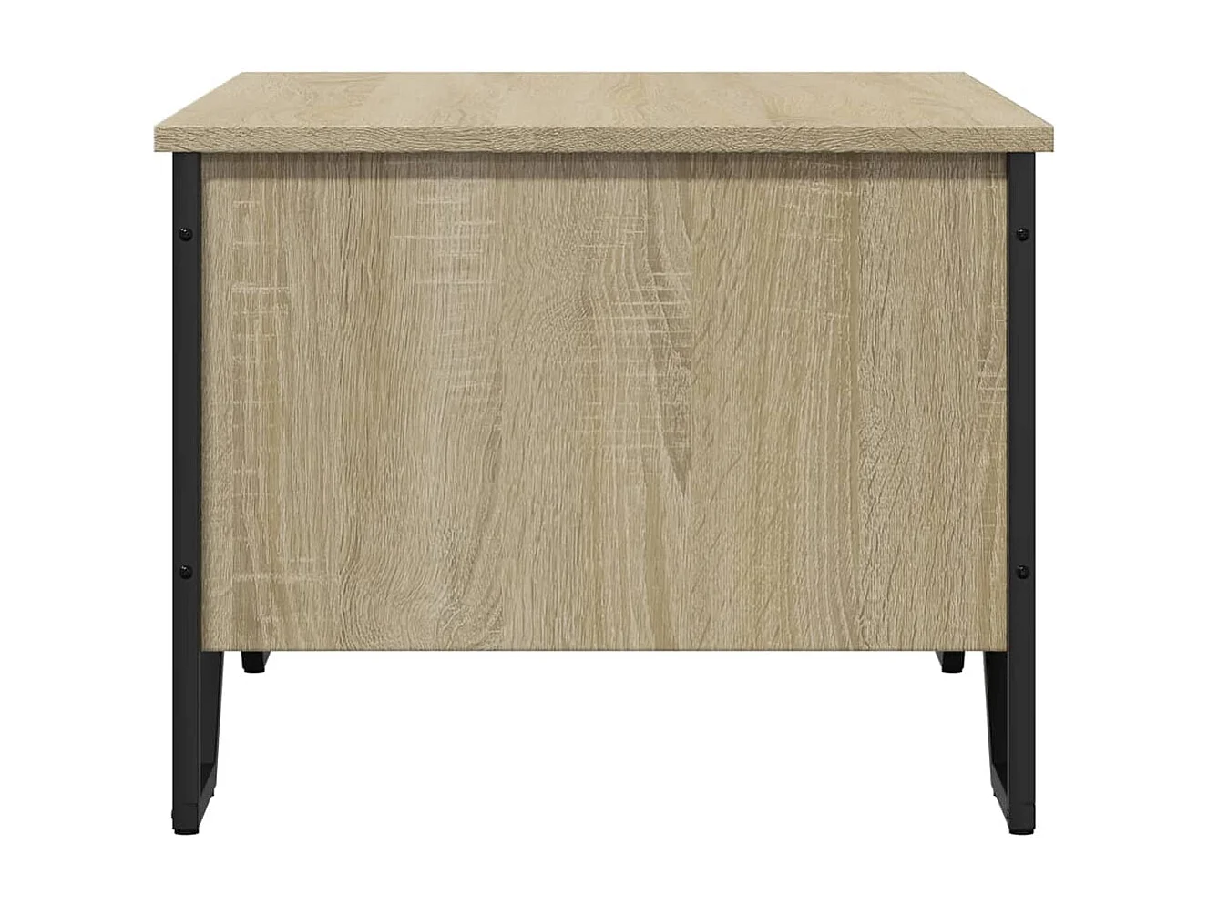 Couchtisch-Wohnzimmertisch-Beistelltische Sonoma-Eiche 75x51x40 cm Holzwerkstoff SHL64961