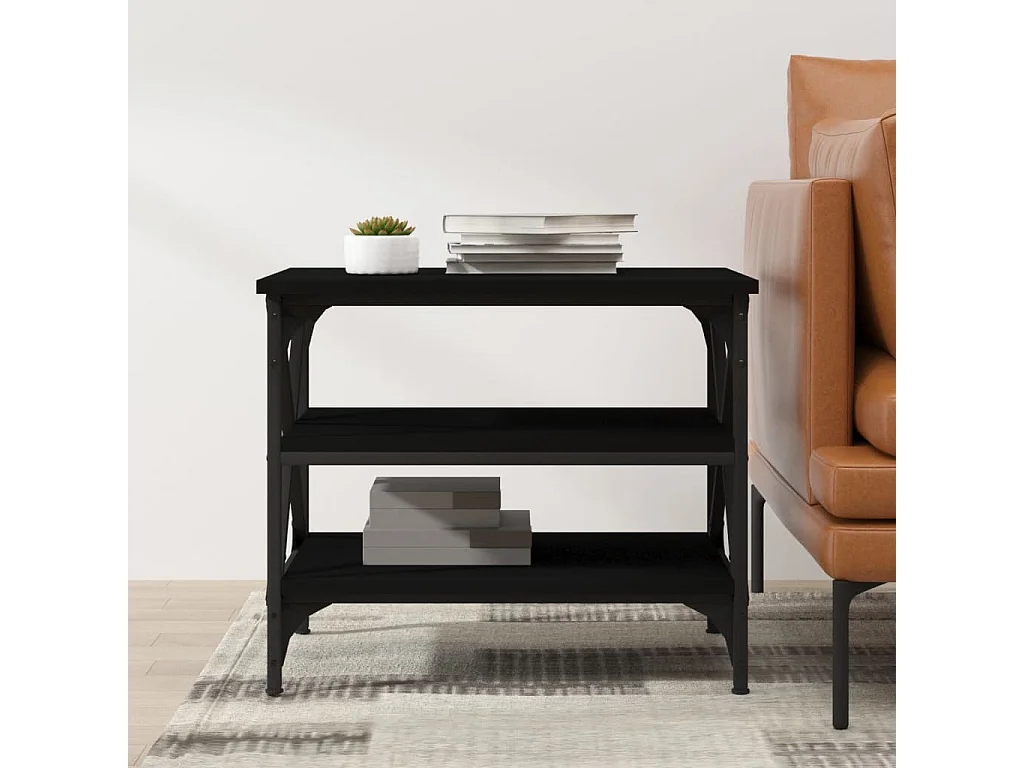 Mesa de centro | Mesa auxiliar madera de ingeniería gris Sonoma 100x50x35,5 cm SHL4518