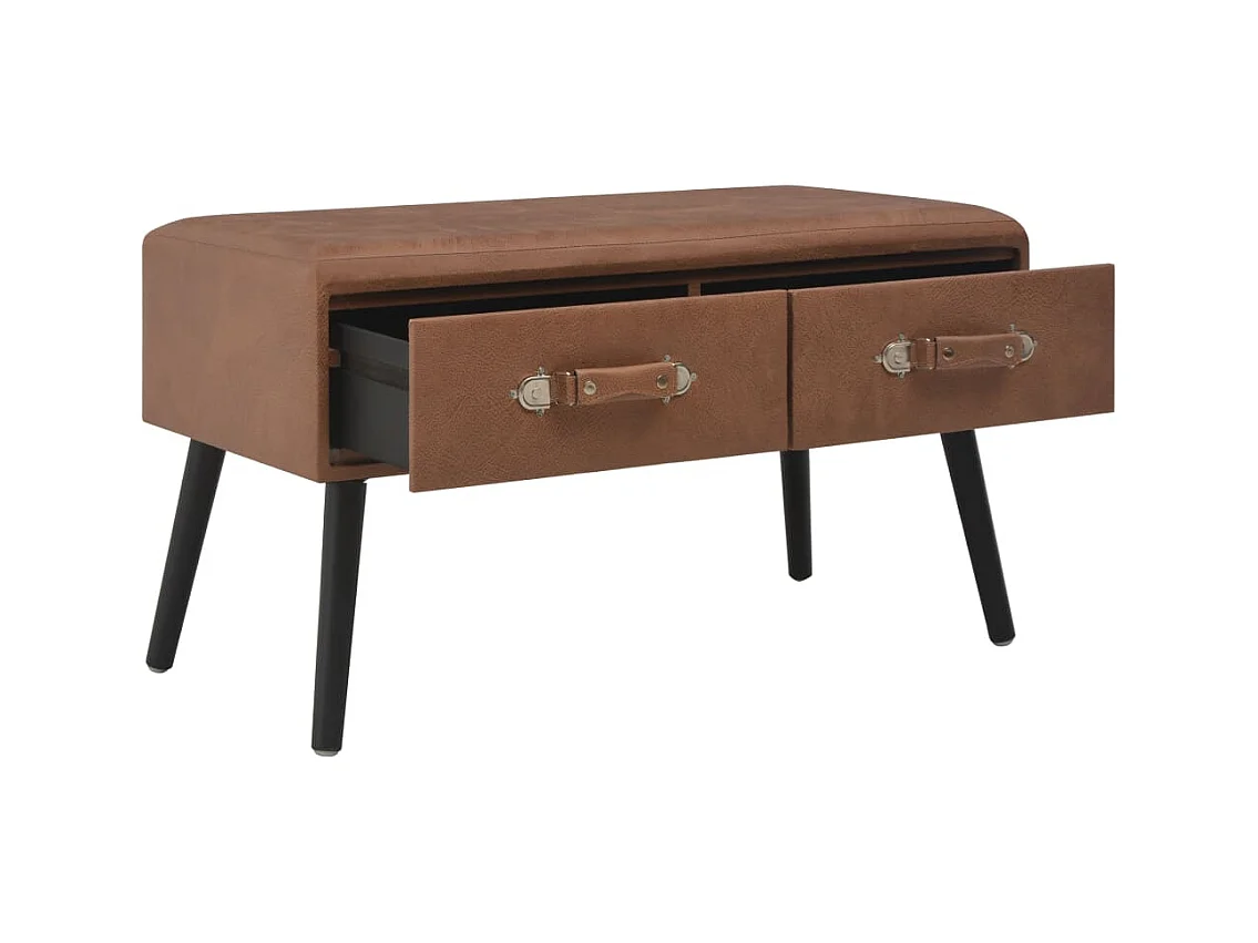 Mesa de centro | Mesa de café | Mesa auxiliar Madera vieja 103.5x60x40 cm SHL3176
