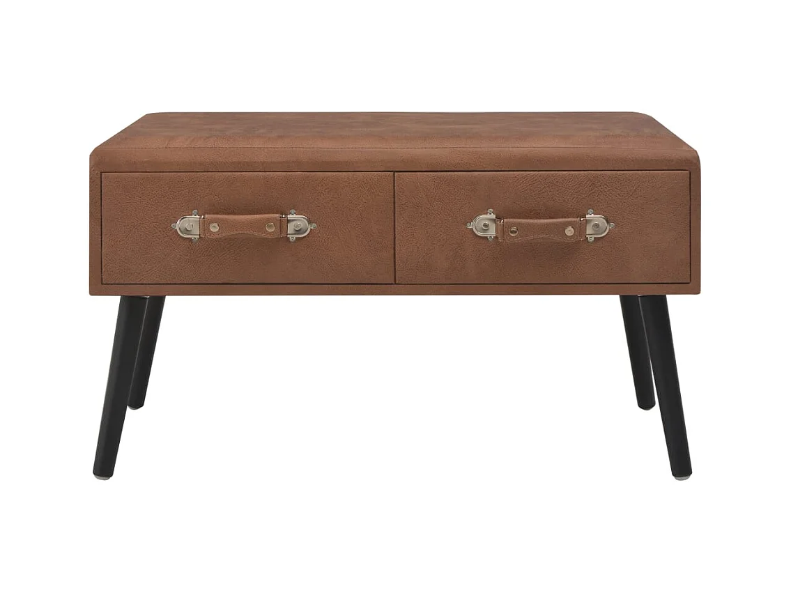 Mesa de centro | Mesa de café | Mesa auxiliar Madera vieja 103.5x60x40 cm SHL3176