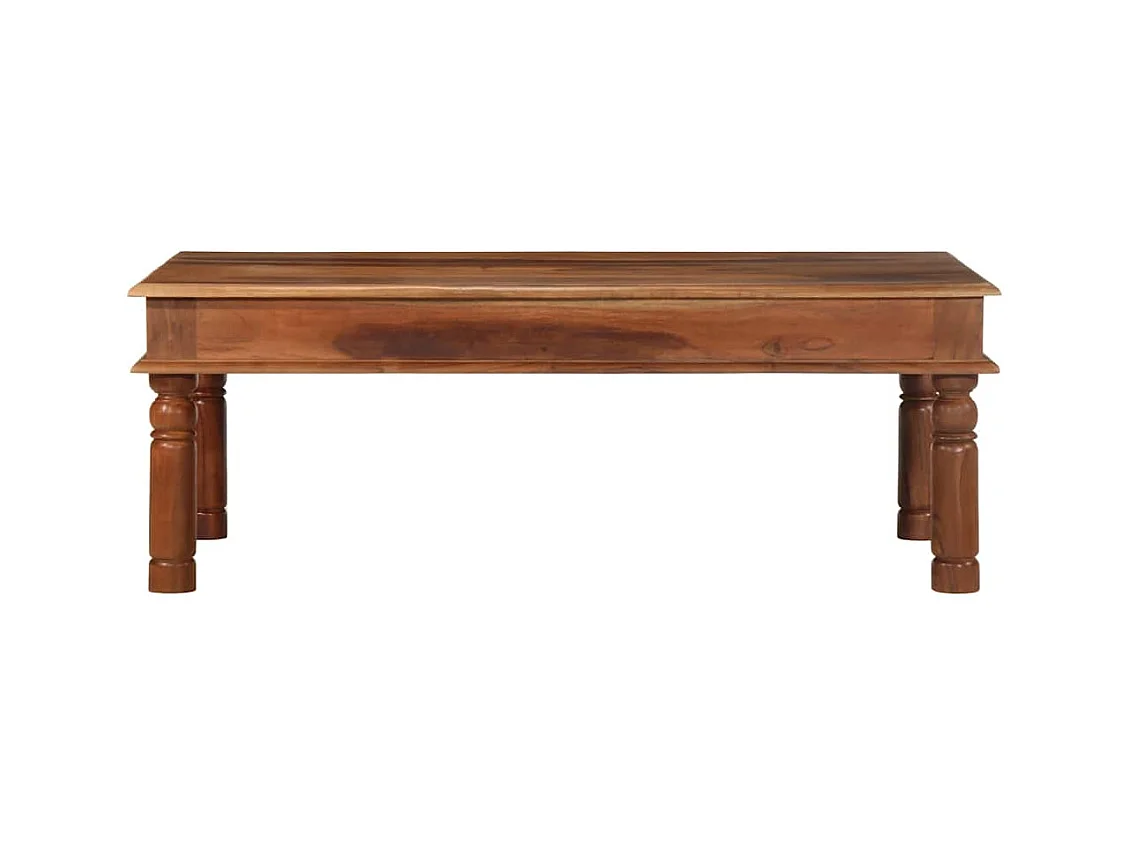 Table basse salon-Table d'appoint 110x60x40 cm bois massif d'acacia SHL80927