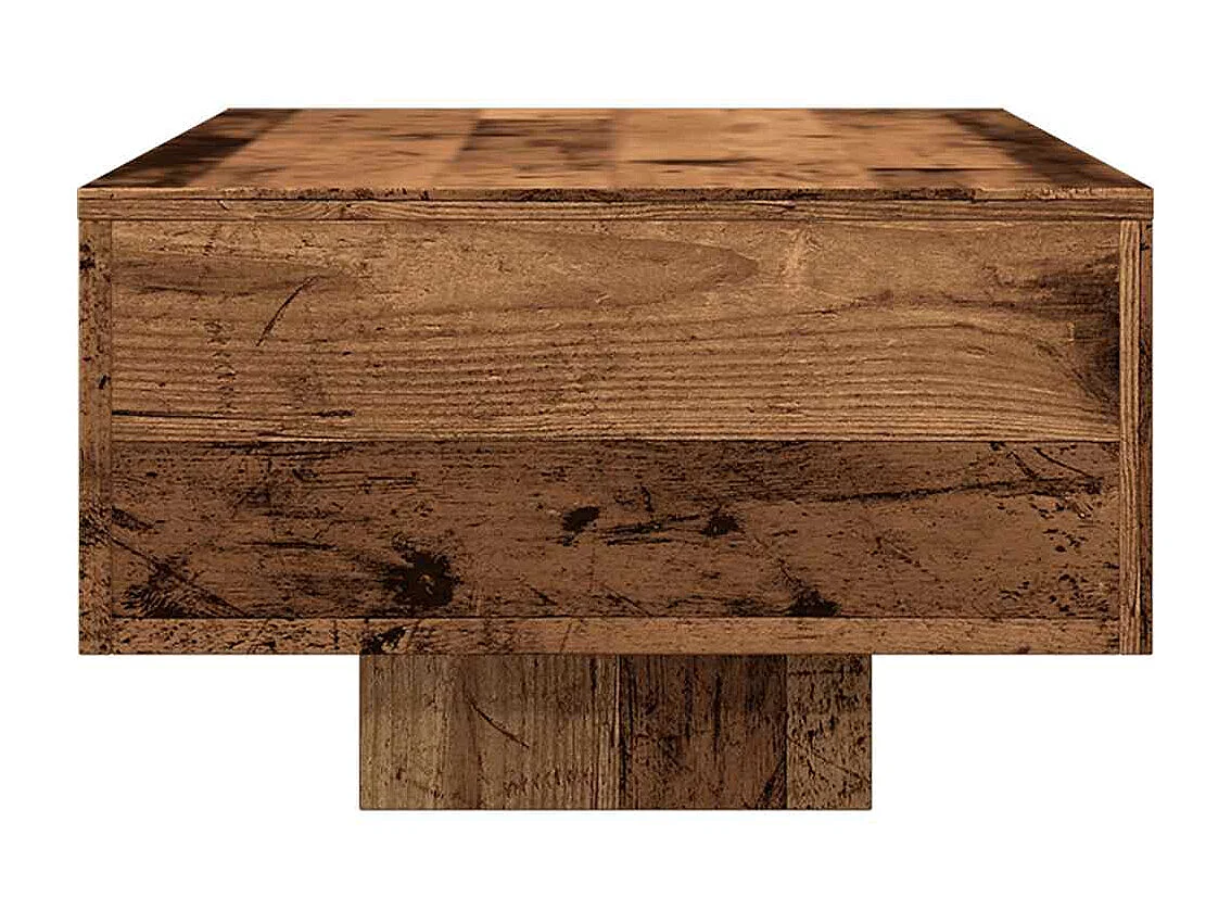 Couchtisch-Wohnzimmertisch-Beistelltische Altholz-Optik 100x49,5x31 cm Holzwerkstoff SHL59882