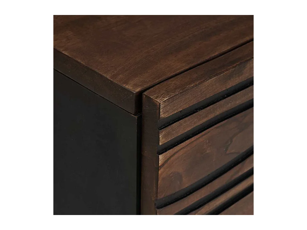 Mesas de centro apilables | Mesitas auxiliares 3 pzas madera ingeniería roble marrón SHL754863