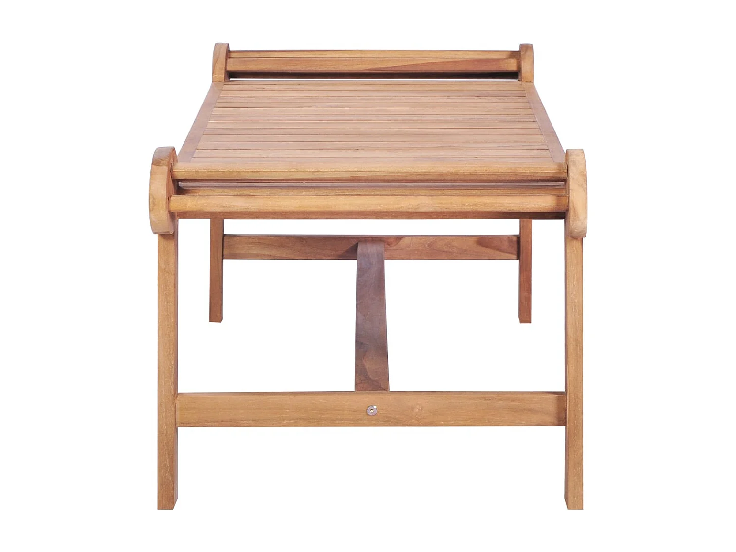 Couchtisch-Sofatisch 100x50x45 cm Massivholz Teak SHL56534