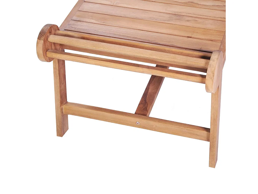 Couchtisch-Sofatisch 100x50x45 cm Massivholz Teak SHL56534