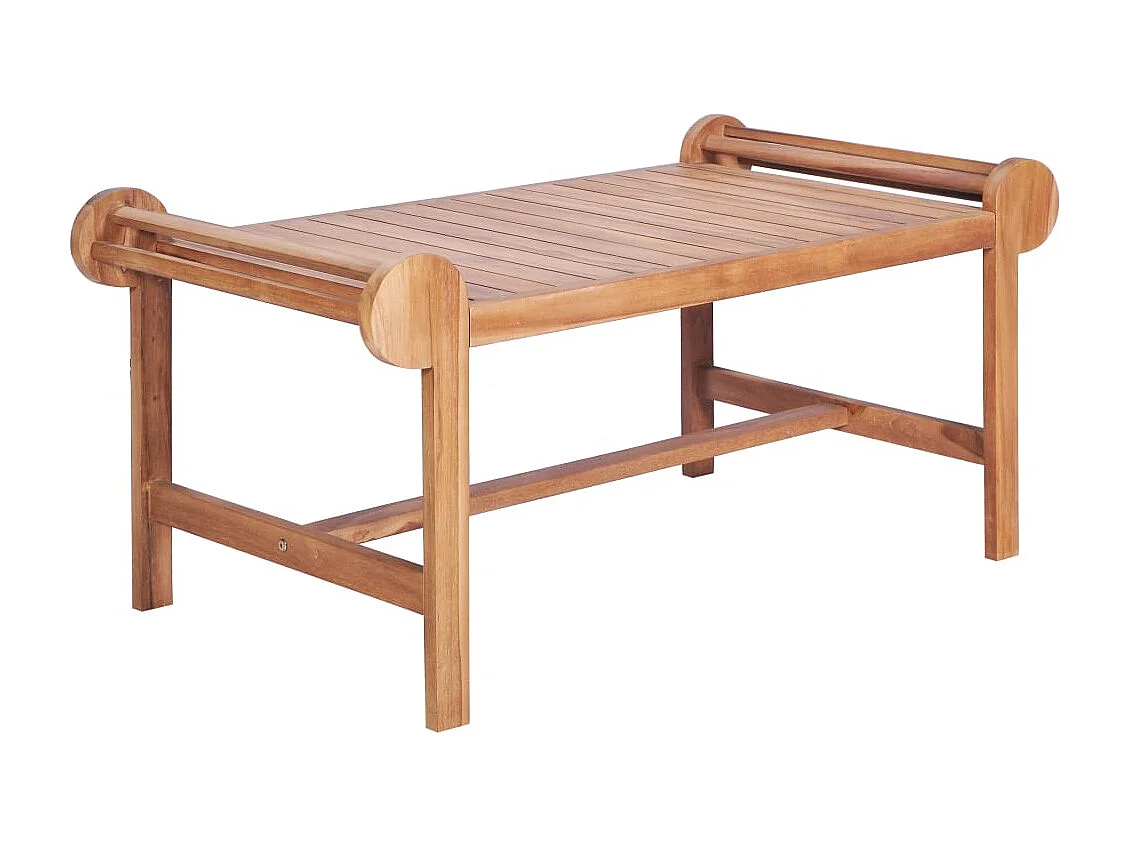Couchtisch-Sofatisch 100x50x45 cm Massivholz Teak SHL56534
