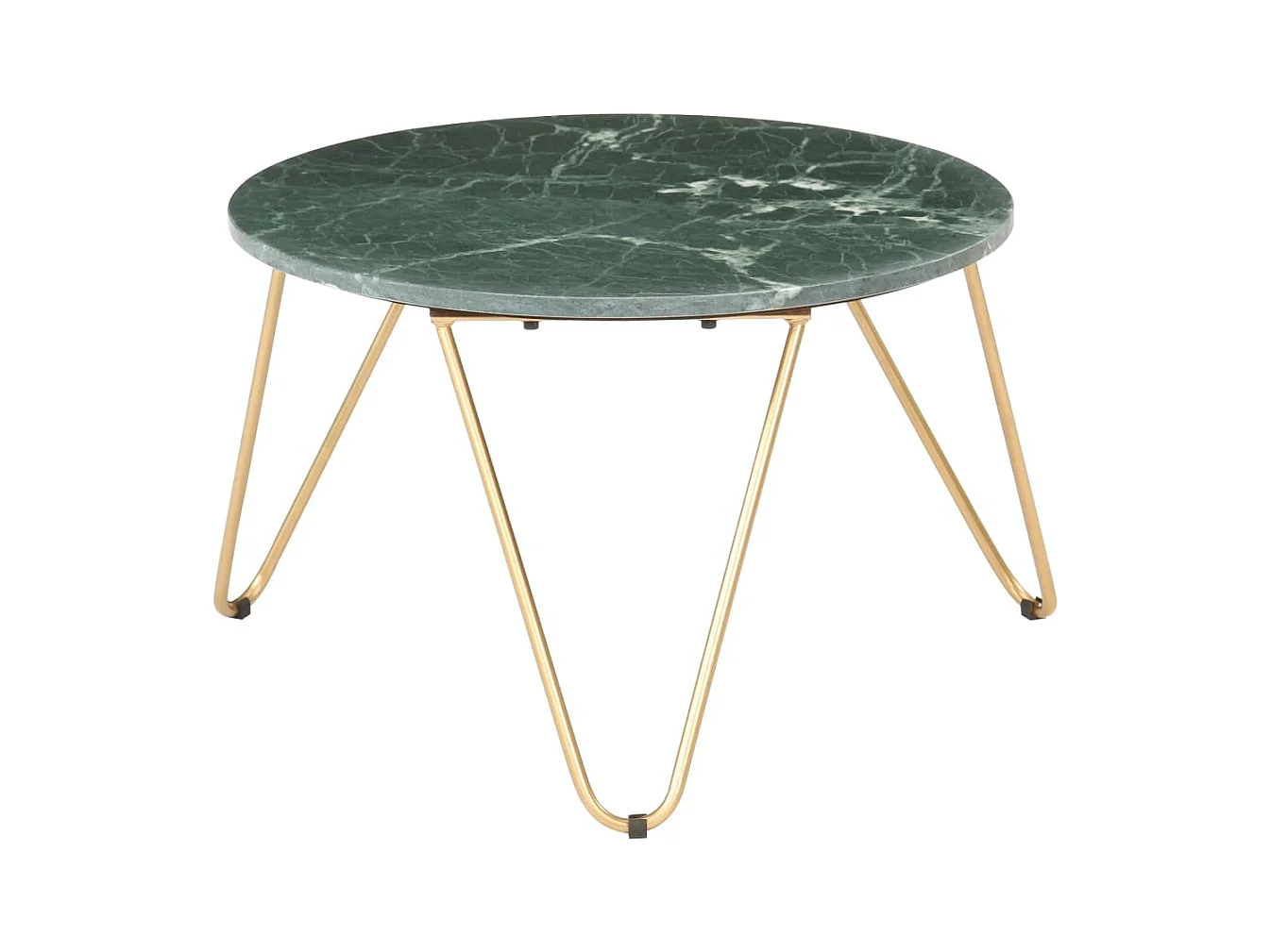 Mesa de centro | Mesa de apoio 65x65x42 cm pedra genuína textura mármore verde