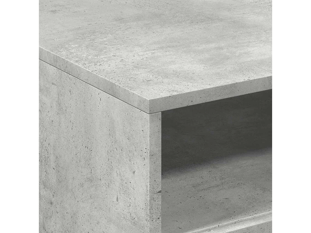 Mesa de centro-Mesa auxiliar de madera maciza de mango rugosa 100x55x40 cm SHL3334