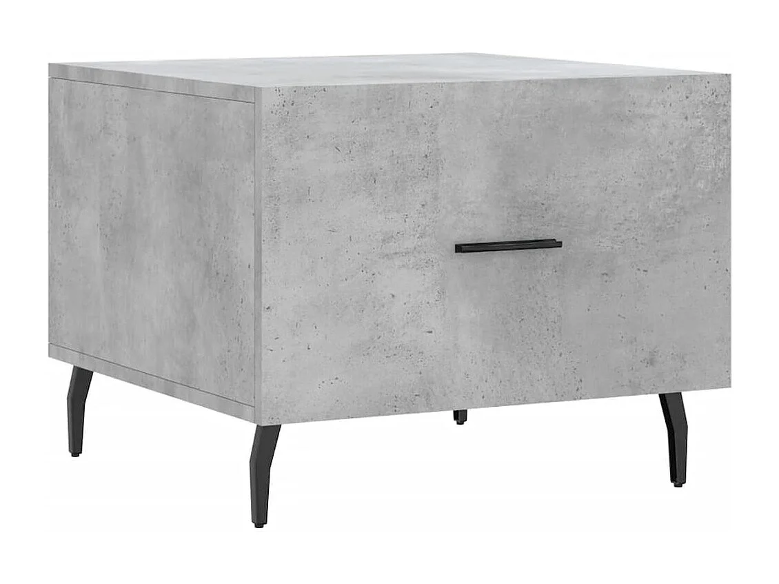 Couchtisch-Wohnzimmertisch-Beistelltische Betongrau 50x50x40 cm Holzwerkstoff SHL97704