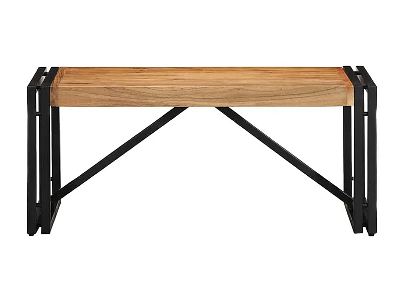 Table basse salon-Table d'appoint 80x40x35 cm bois massif d'acacia SHL28731