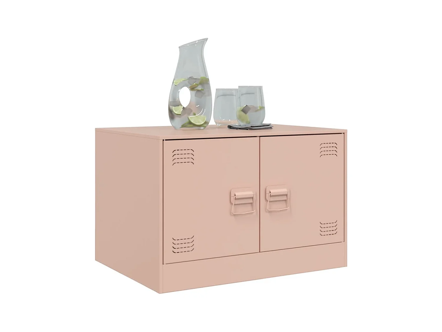 Mesa de centro-Mesa auxiliar de madera maciza mango 100x54x40 cm SHL69445