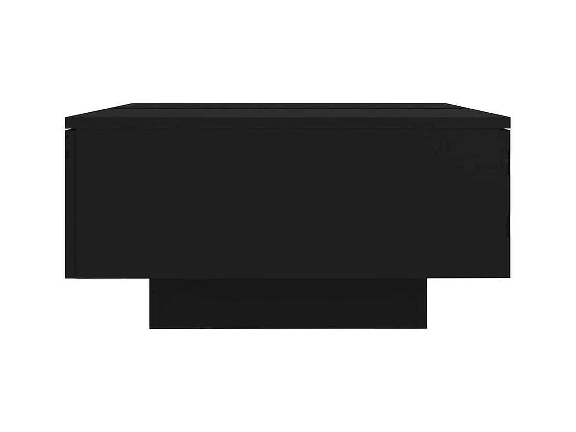 Mesa de centro | Mesa auxiliar con luces LED roble artisian 90x50x40 cm SHL4969