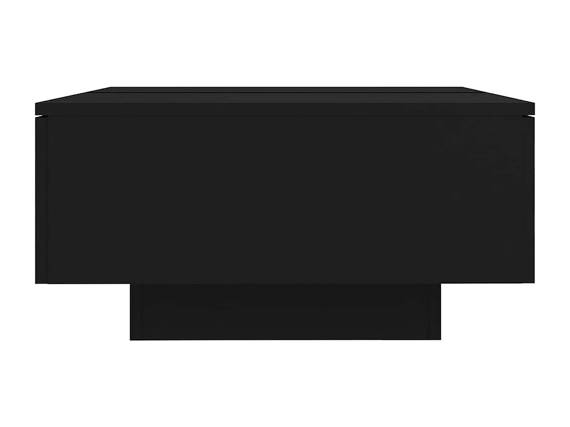 Table basse salon-Table d'appoint Noir 90x60x31 cm Bois d’ingénierie SHL79899