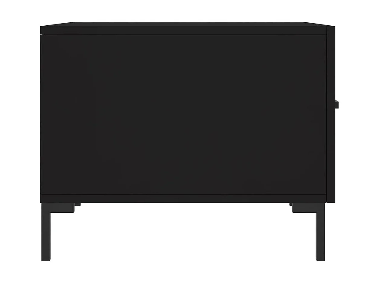 Mesa de centro | Mesa auxiliar madera de ingeniería roble marrón 102x60x45 cm SHL402043