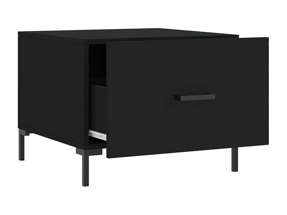 Mesa de centro | Mesa auxiliar madera de ingeniería roble marrón 102x60x45 cm SHL402043