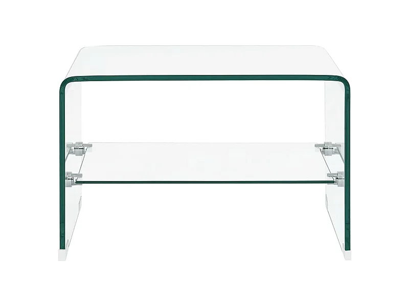 Mesa de centro | Mesa de café | Mesa auxiliar Marrón y Negro 100x54x40 cm SHL4107