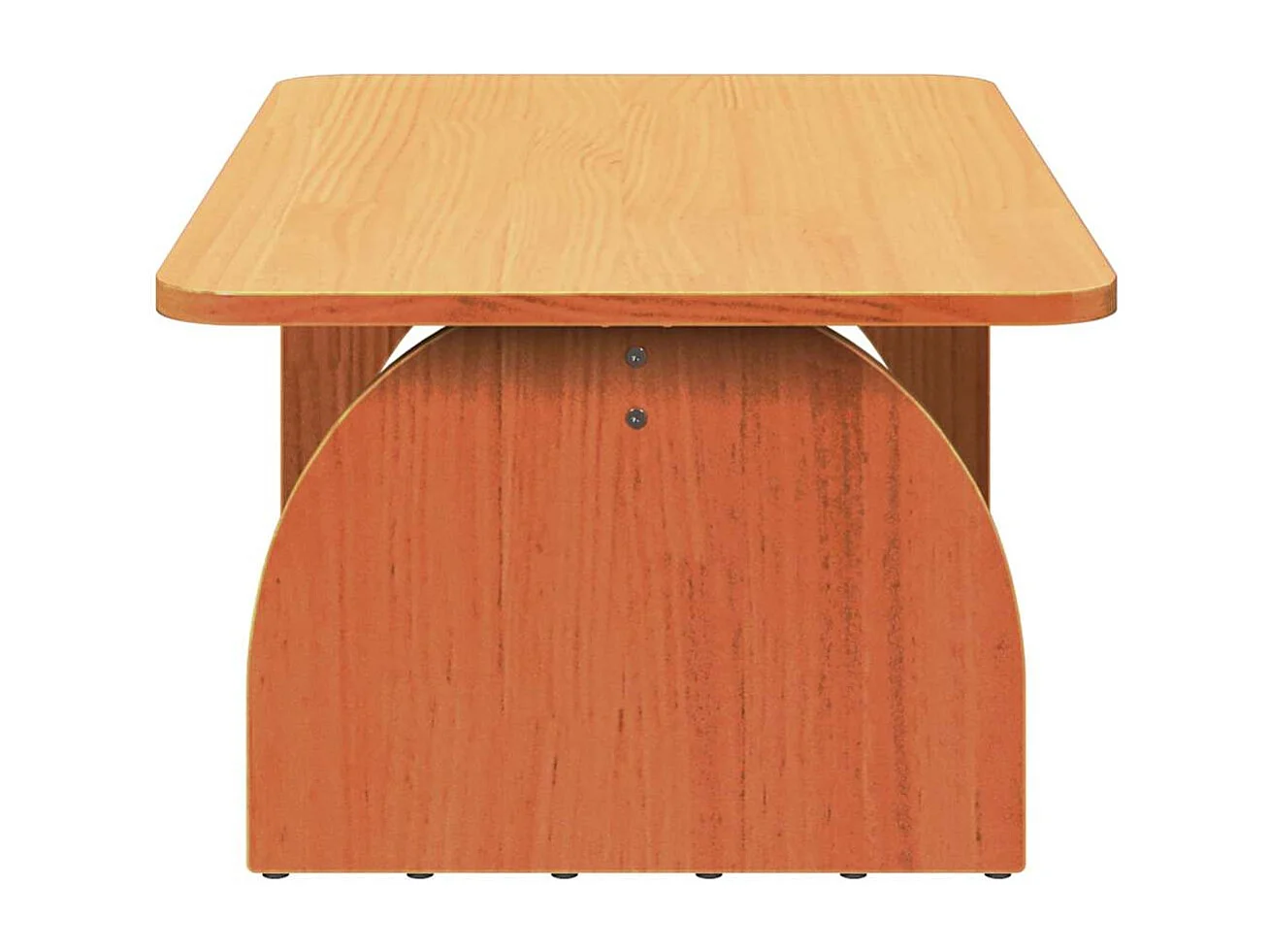 Table basse salon-Table d'appoint Marron cire 80x50x31 cm Bois de pin massif SHL52295