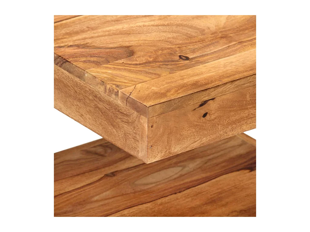 Mesa de centro | Mesa de café | Mesa auxiliar Roble negro 102x55x42 cm Madera contrachapada SHL3925