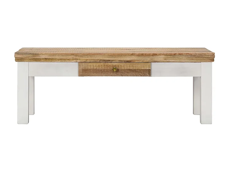 Couchtisch-Beistelltisch-Sofatisch 110x50x40 cm Massivholz Mango SHL68176