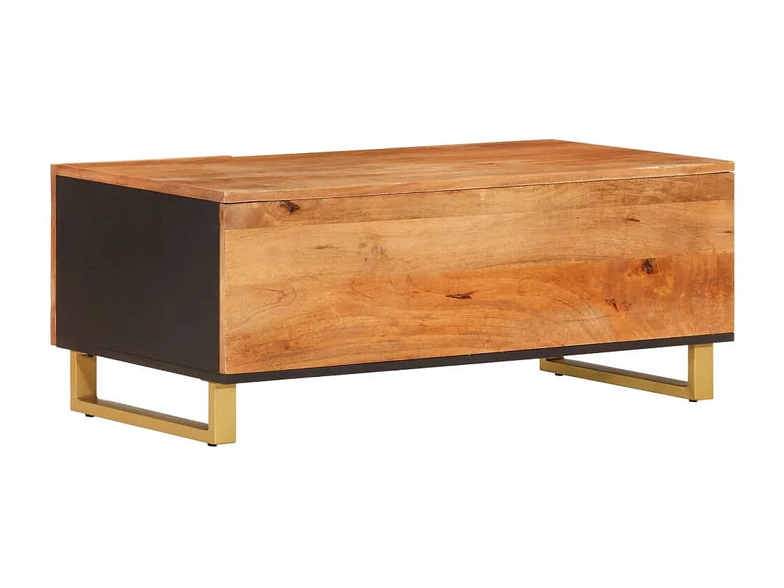 Mesa de centro | Mesa auxiliar con Infinity LED roble Sonoma 50x50x41 cm SHL289854