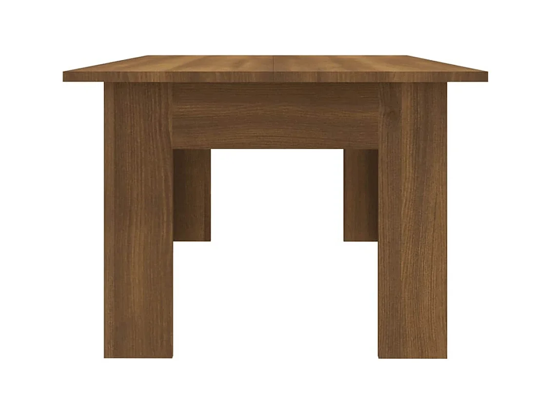 Mesa de centro | Mesa auxiliar madera contrachapada gris Sonoma 80x50x35 cm SHL3675