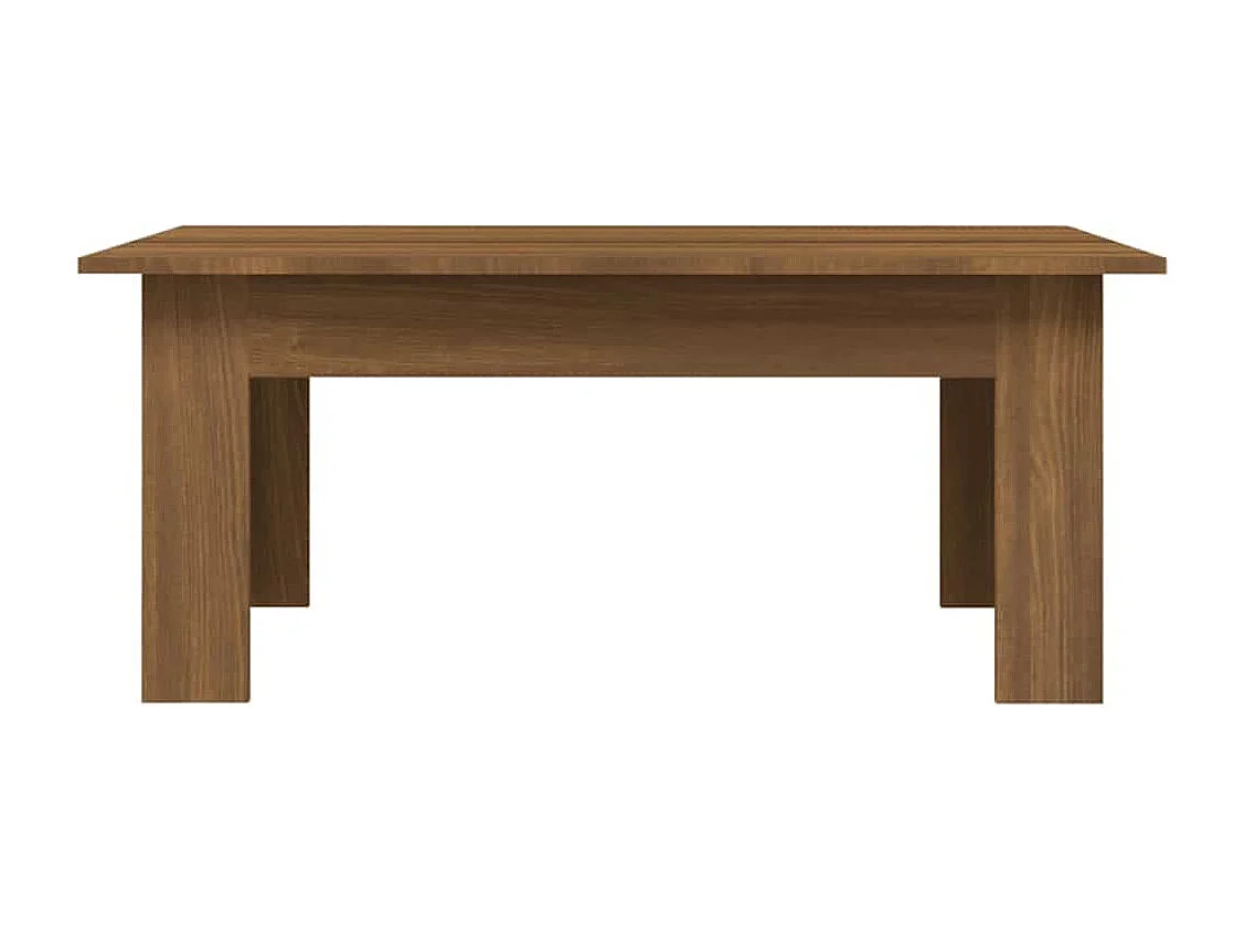 Couchtisch-Sofatisch-Beistelltische Braun Eichen-Optik 100x60x42 cm Holzwerkstoff SHL20488